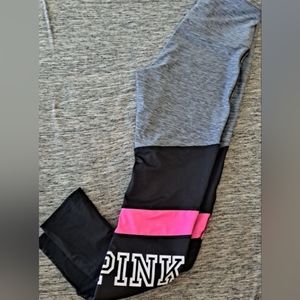 NWT PINK leggings medium
